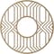 Ekena Millwork Empire Wood Fretwork Pierced Ceiling Medallion, Hickory, 38"OD x 13 7/8"ID x 1/4"T CMWP38X38X0250EPHI - alternate 3